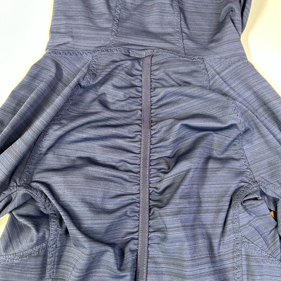 Athleta Lightweight Zip Up Blue Long Sleeve Hoodie - Picture 11 of 11